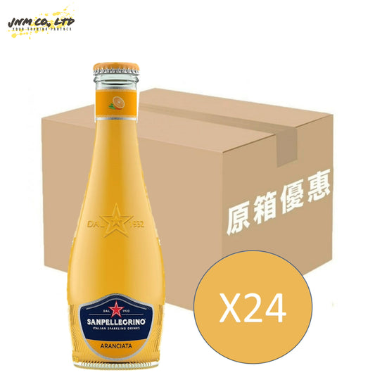 San Pellegrino 意大利橙味果汁有汽水 200毫升